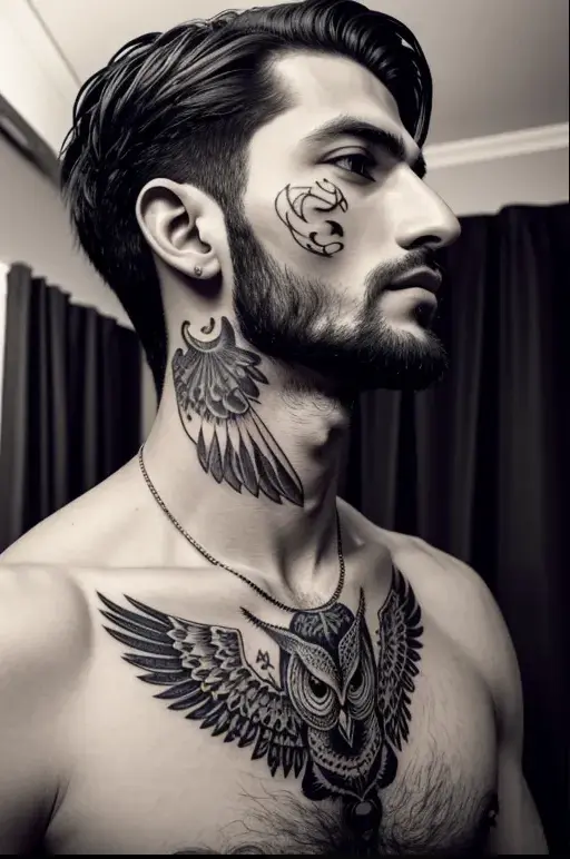 example of ai tattoo on the body