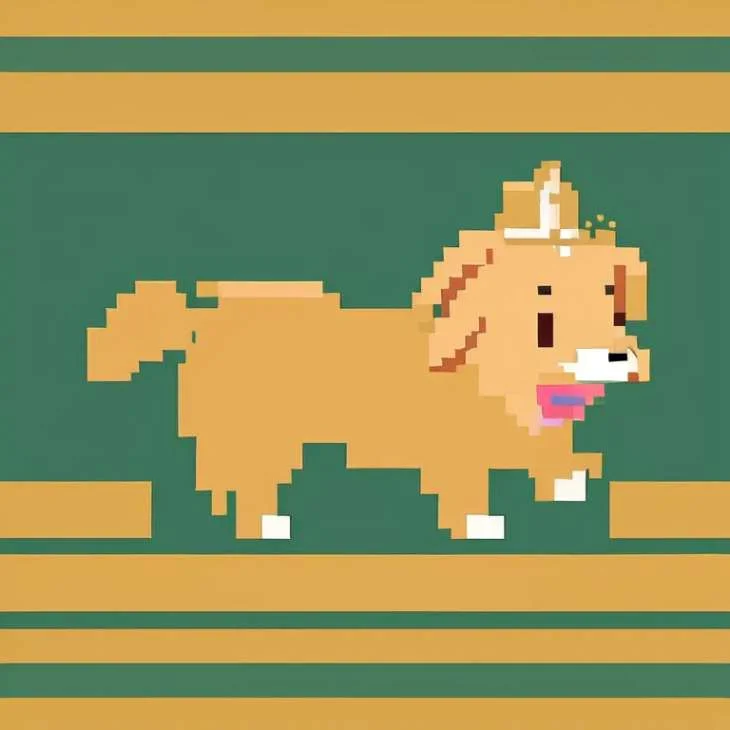 金の犬