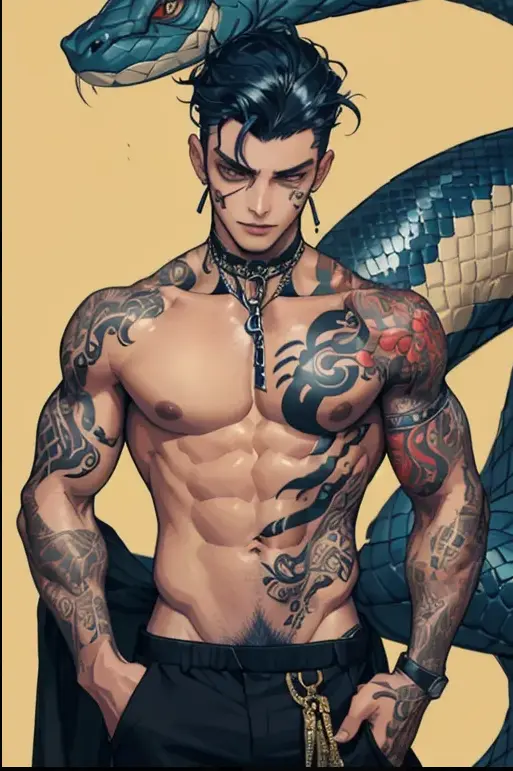 example of ai tattoo on the body