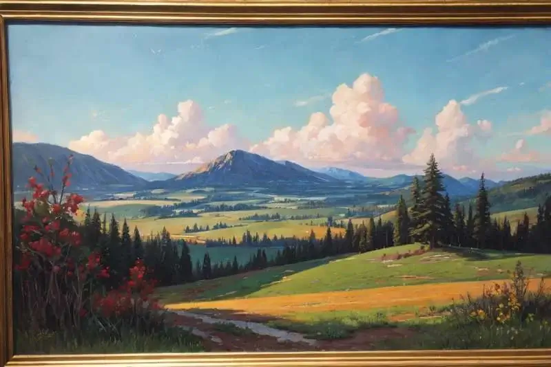 油絵風スタイル