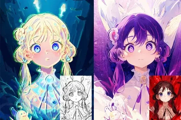 The effect image of Edge Repaint