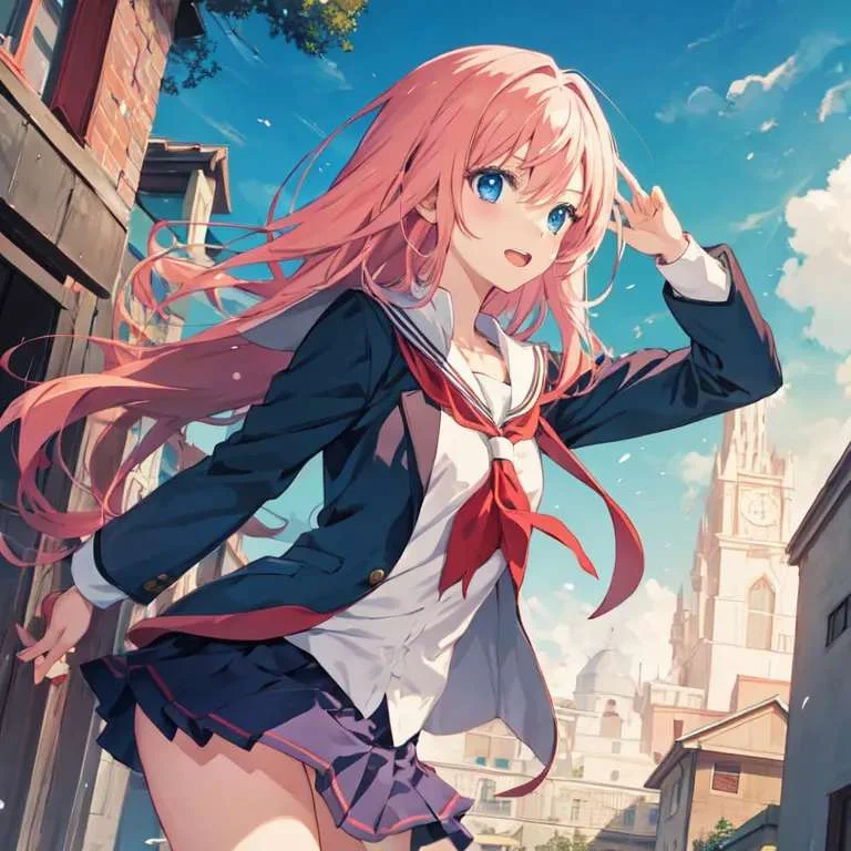 manga-girl-outside