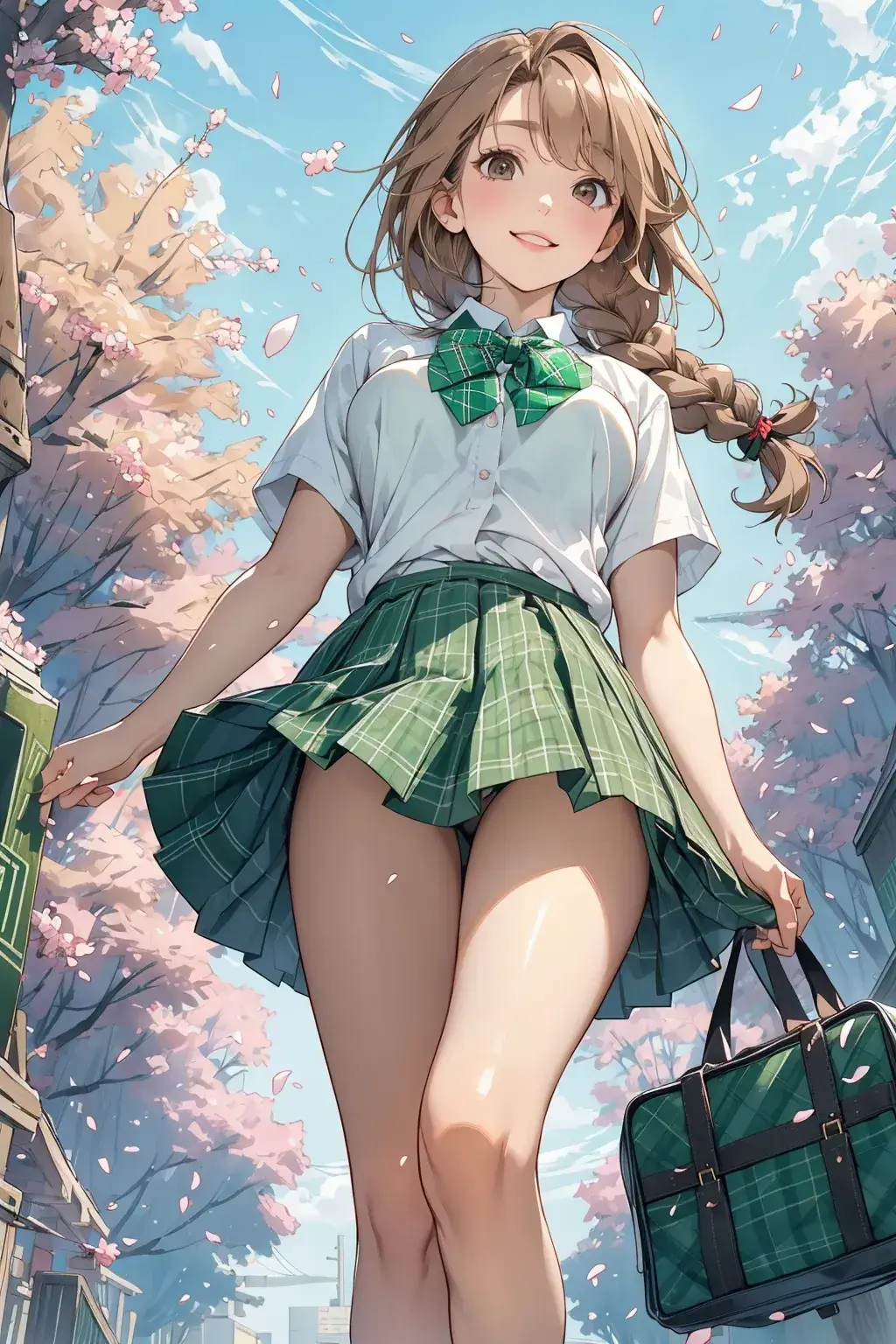 Cute campus dopamine girl