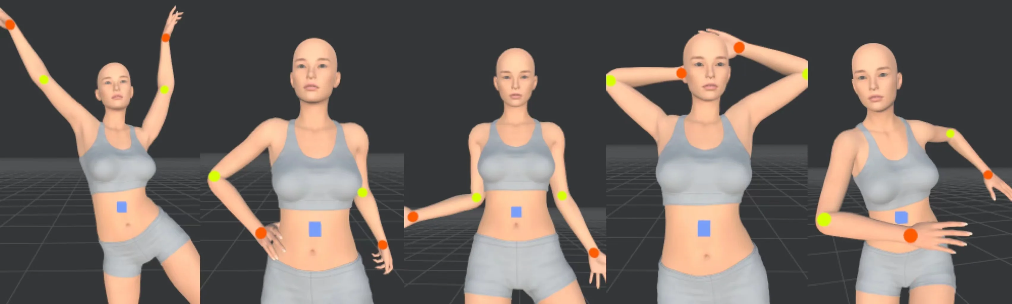 Existing pose models of AnimeGenius