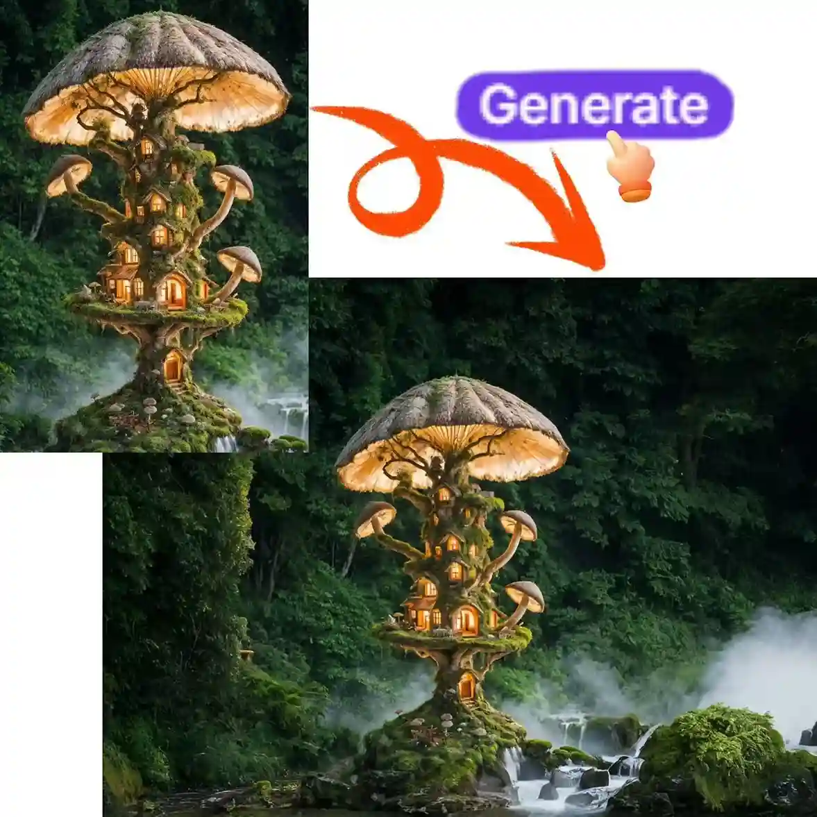 画像を横方向に拡張
