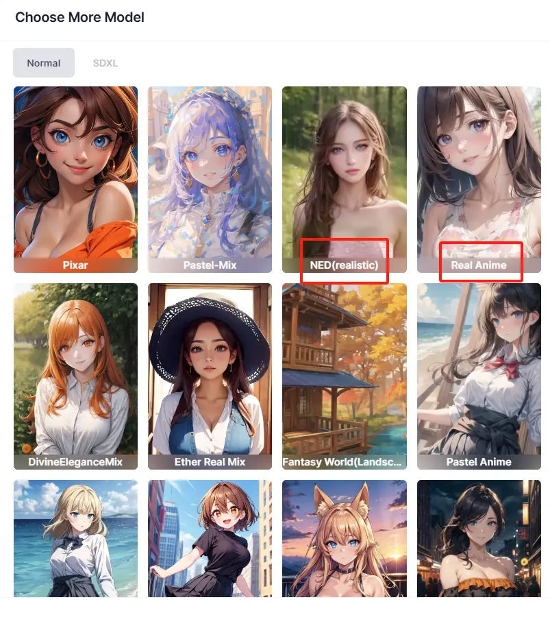 Models of AnimeGenius