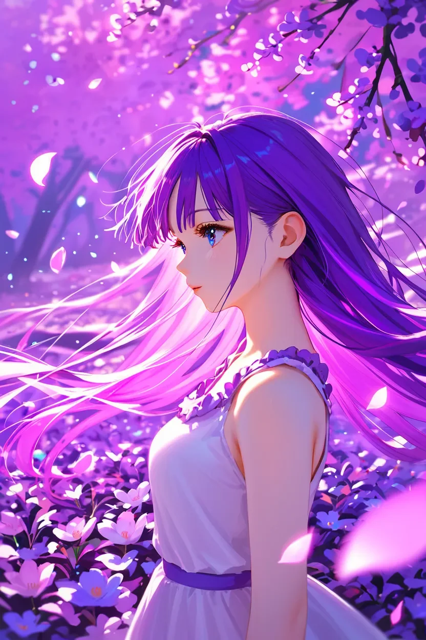 Lavvender dopamine girl