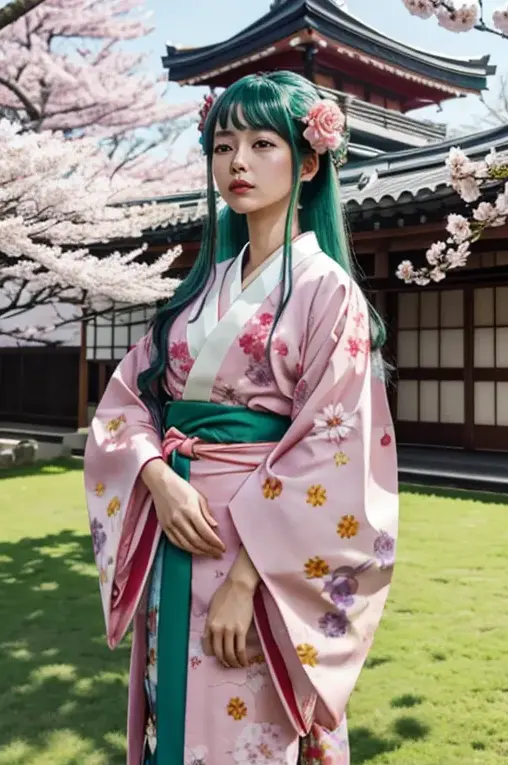 AI Cosplay Art of Kozuki Hiyori