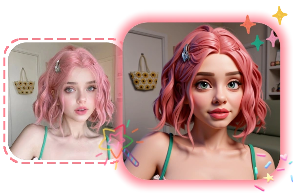 turn real people to 3D model