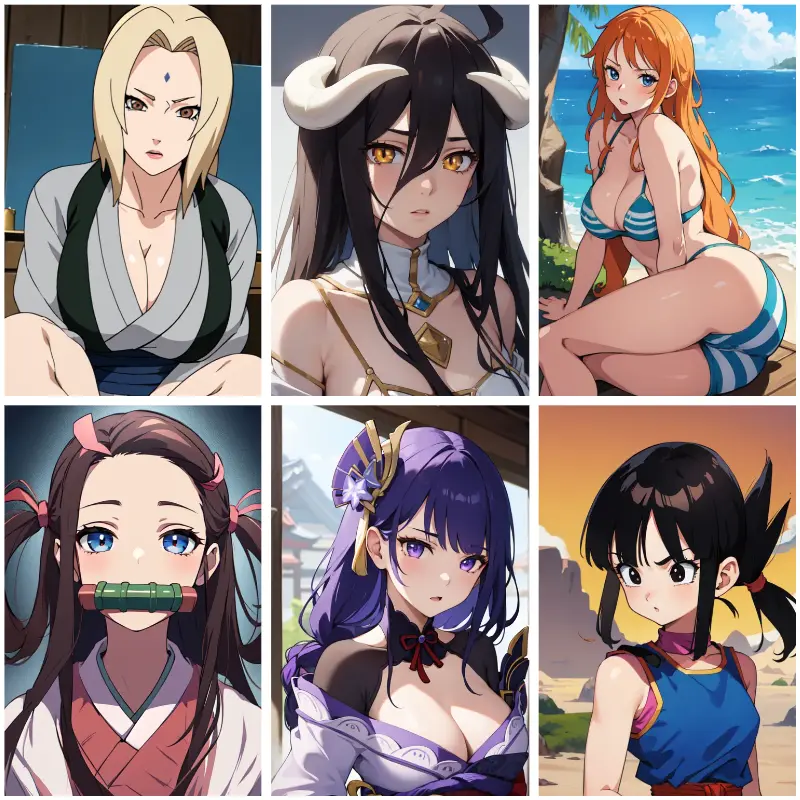 AI-generated cosplay art