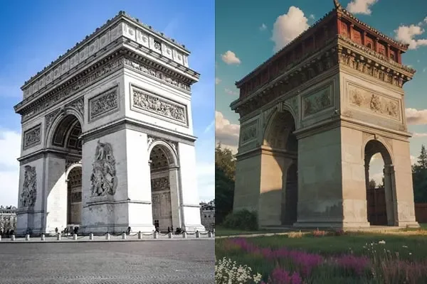 The effect image of Scene Repaint