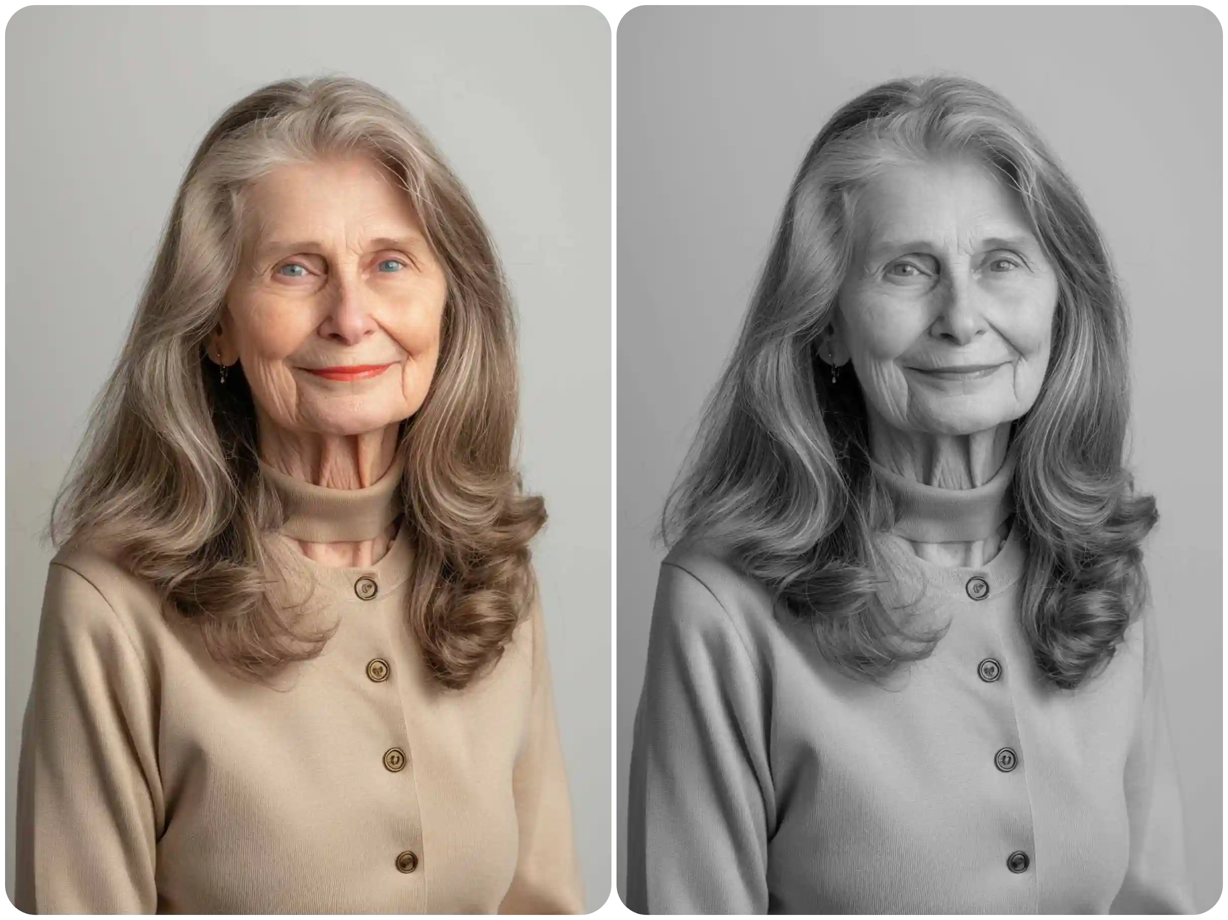 One Click to Make Image Black and White