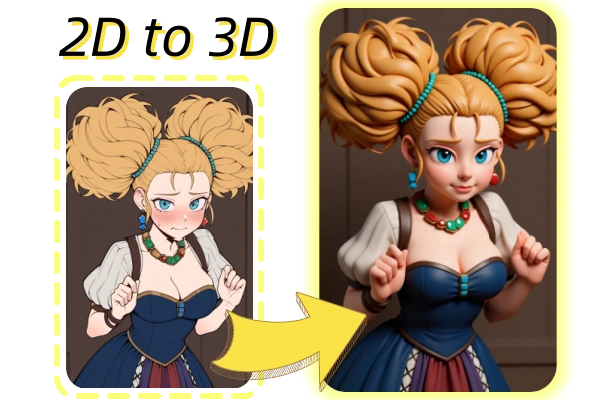 2D to 3D Image Converter