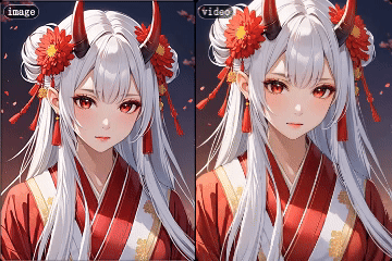 transform AI anime art into animated images