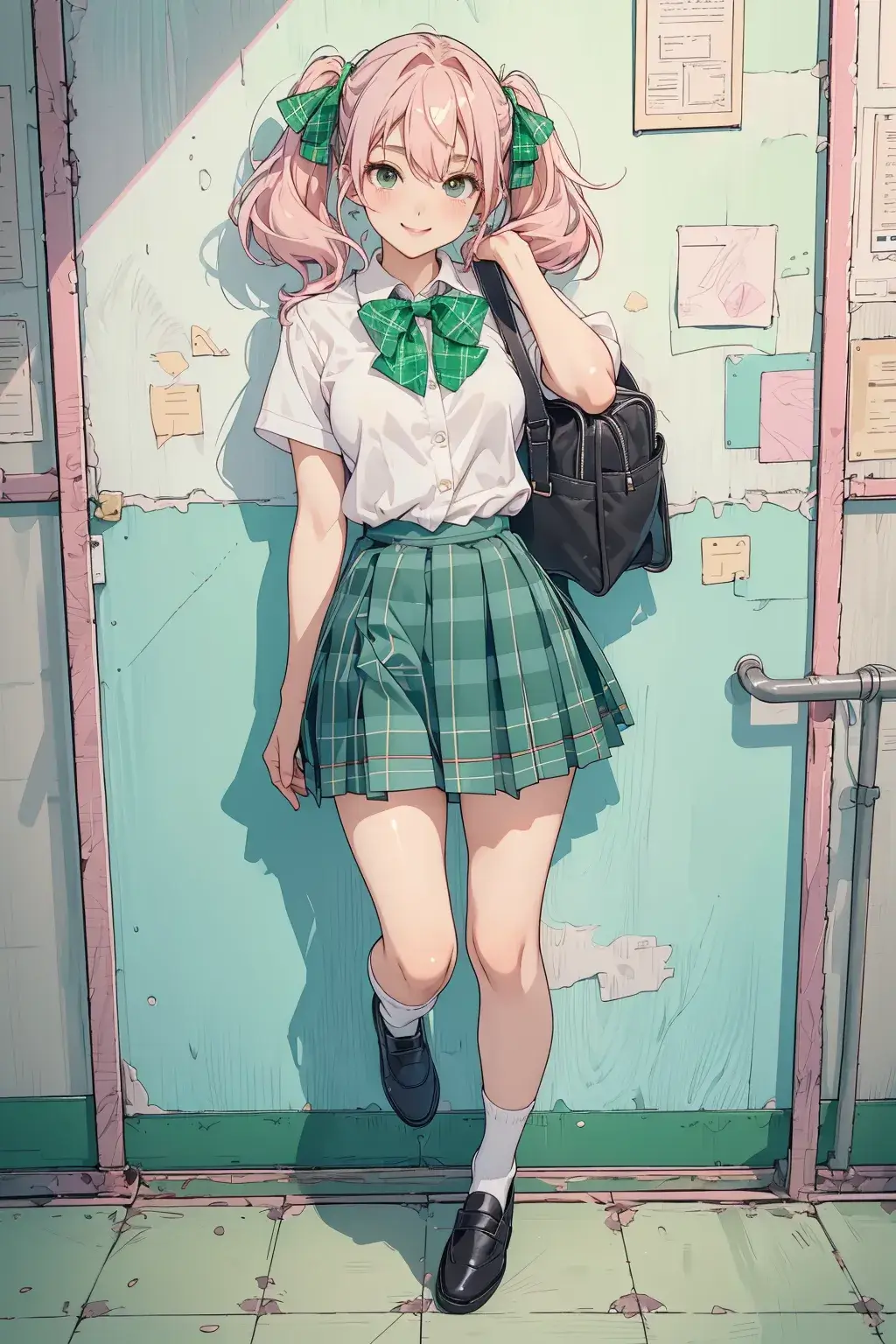 AI-generated dopamine girl