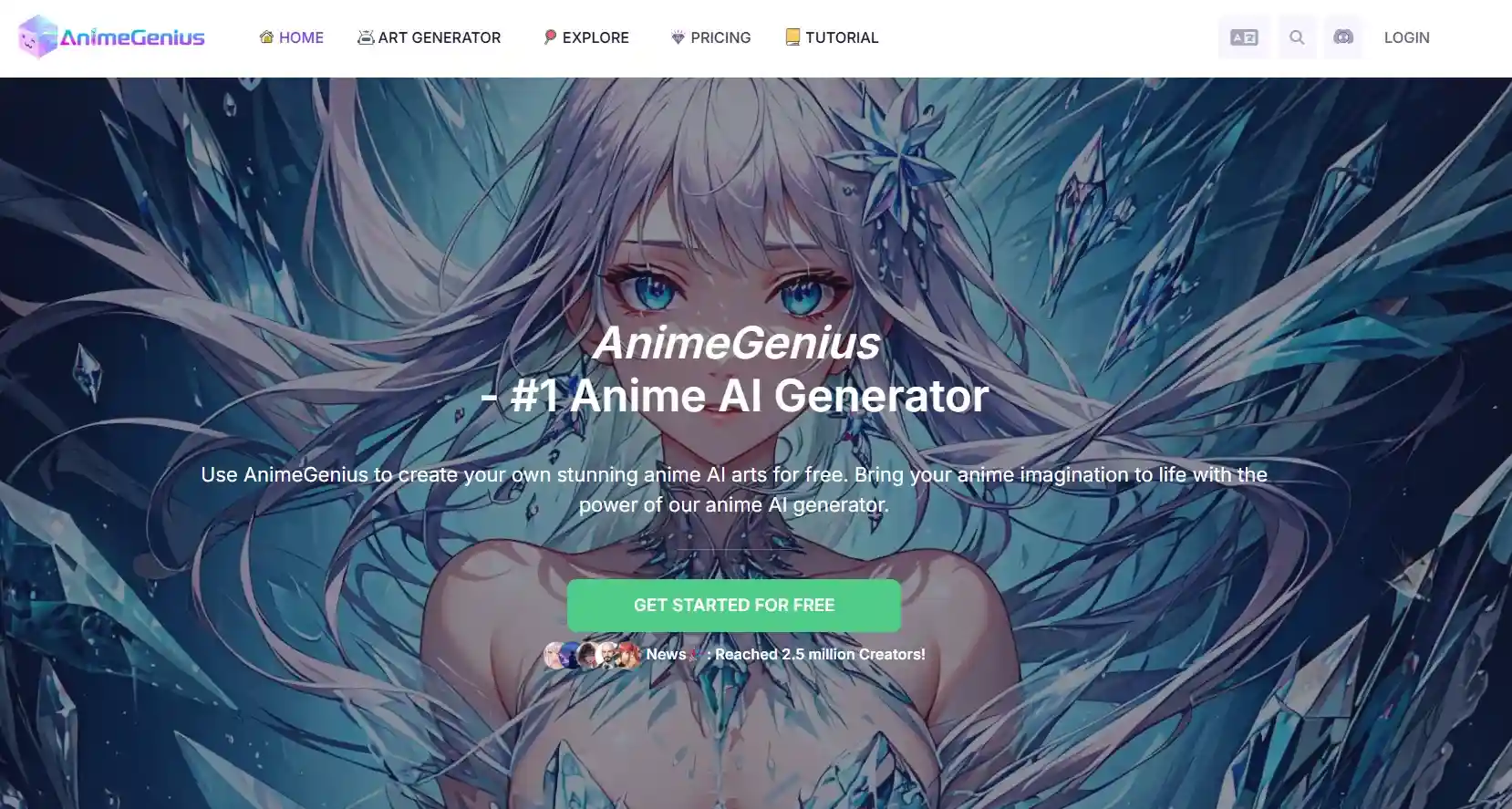 Free Ghibli art AI generator-AnimeGenius