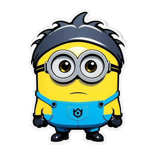 Minion sticker
