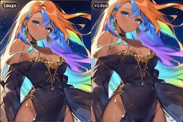 transform AI anime art into animated images