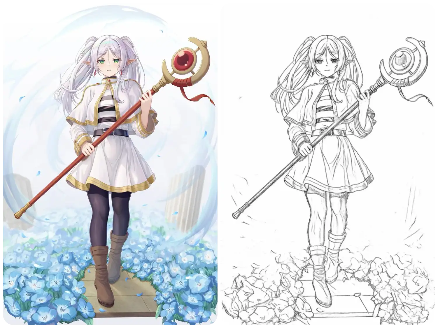 anime sketch