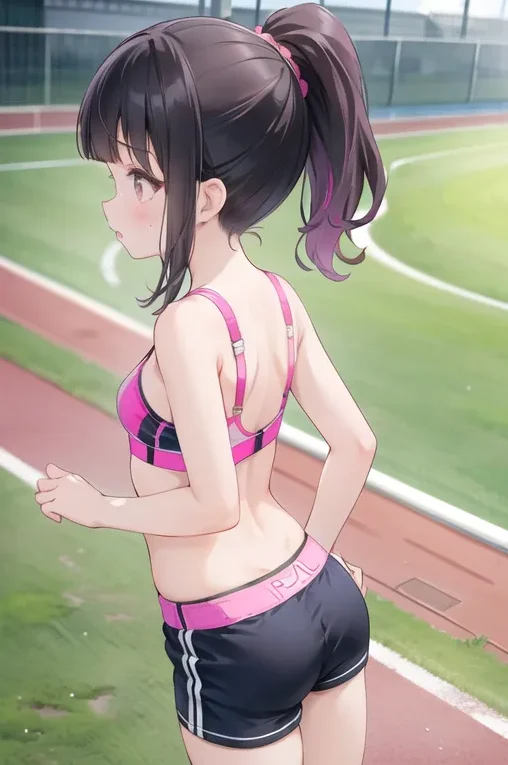 A side view image made by AnimeGenius