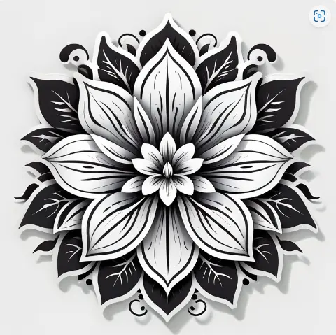 example of AI tattoo design