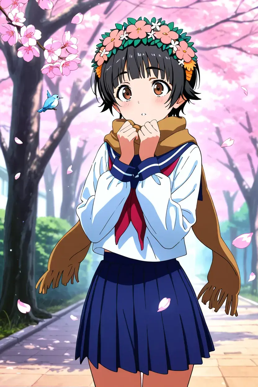 Uiharu Kazari AI Art