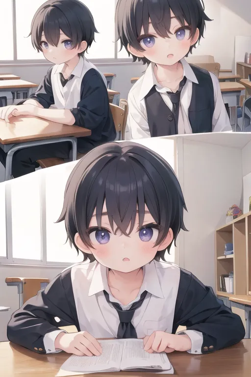 AI shota character design