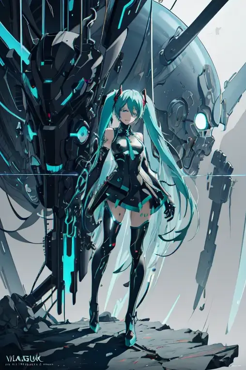 Rough anime image without brackets