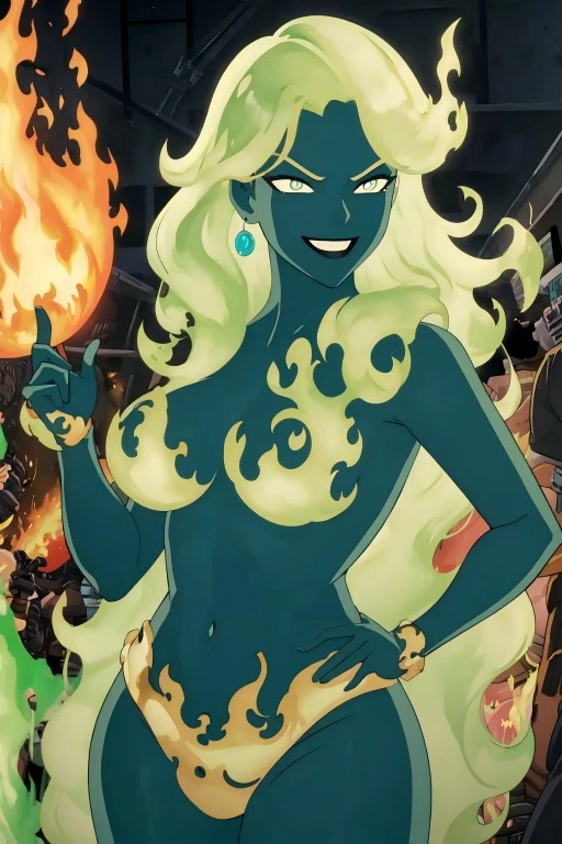 DC OC: Fire Lit