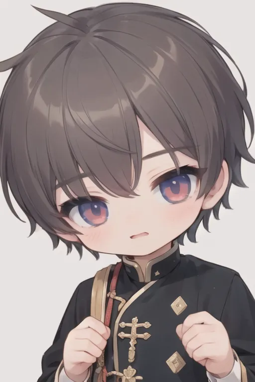 AI generated chibi shota art
