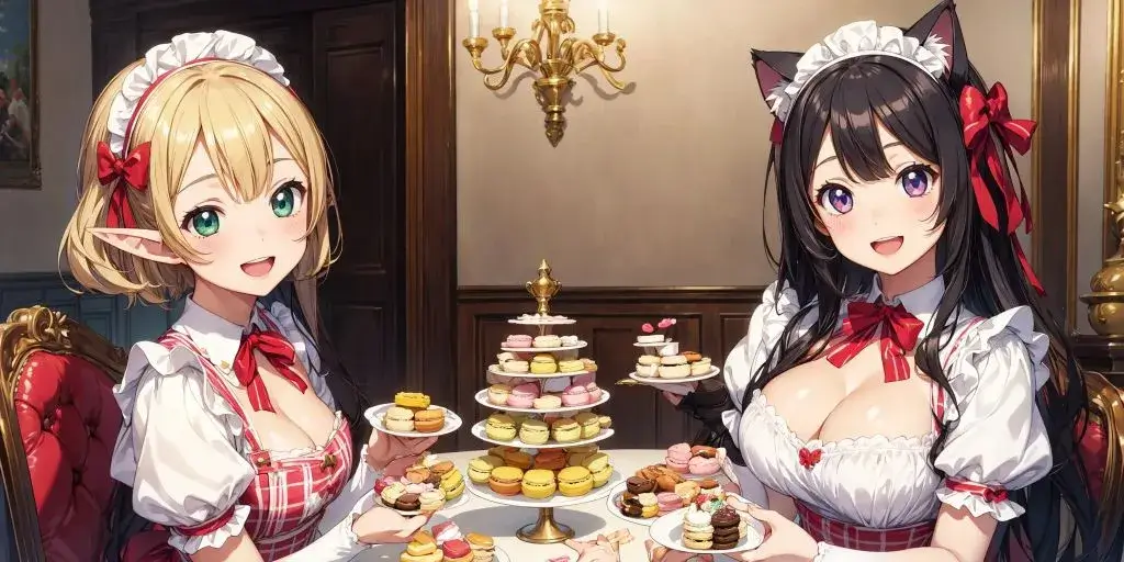 Two-person image with 2:1 ratio