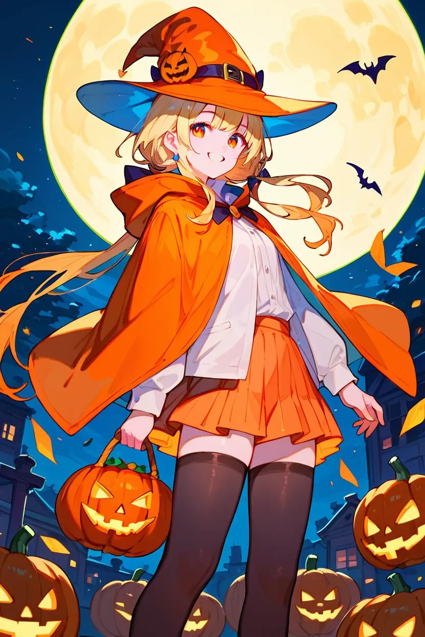 Halloween dopamine girl