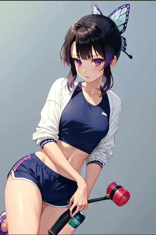 sufficient prompts yield delicate anime image