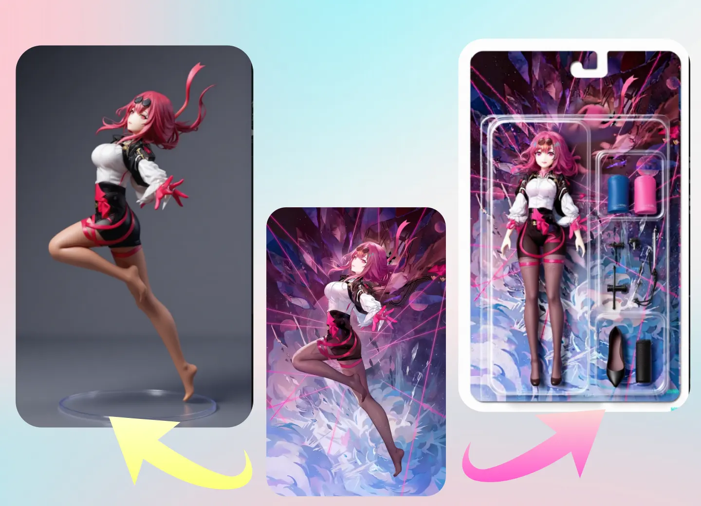 choose anime or classic toy action figure