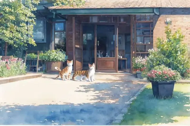 水彩画風スタイル