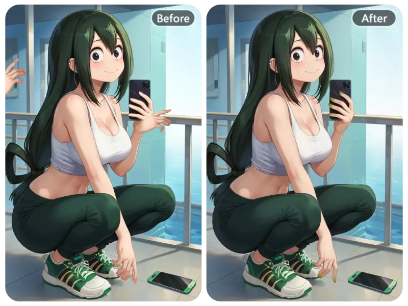 Enhance hands details