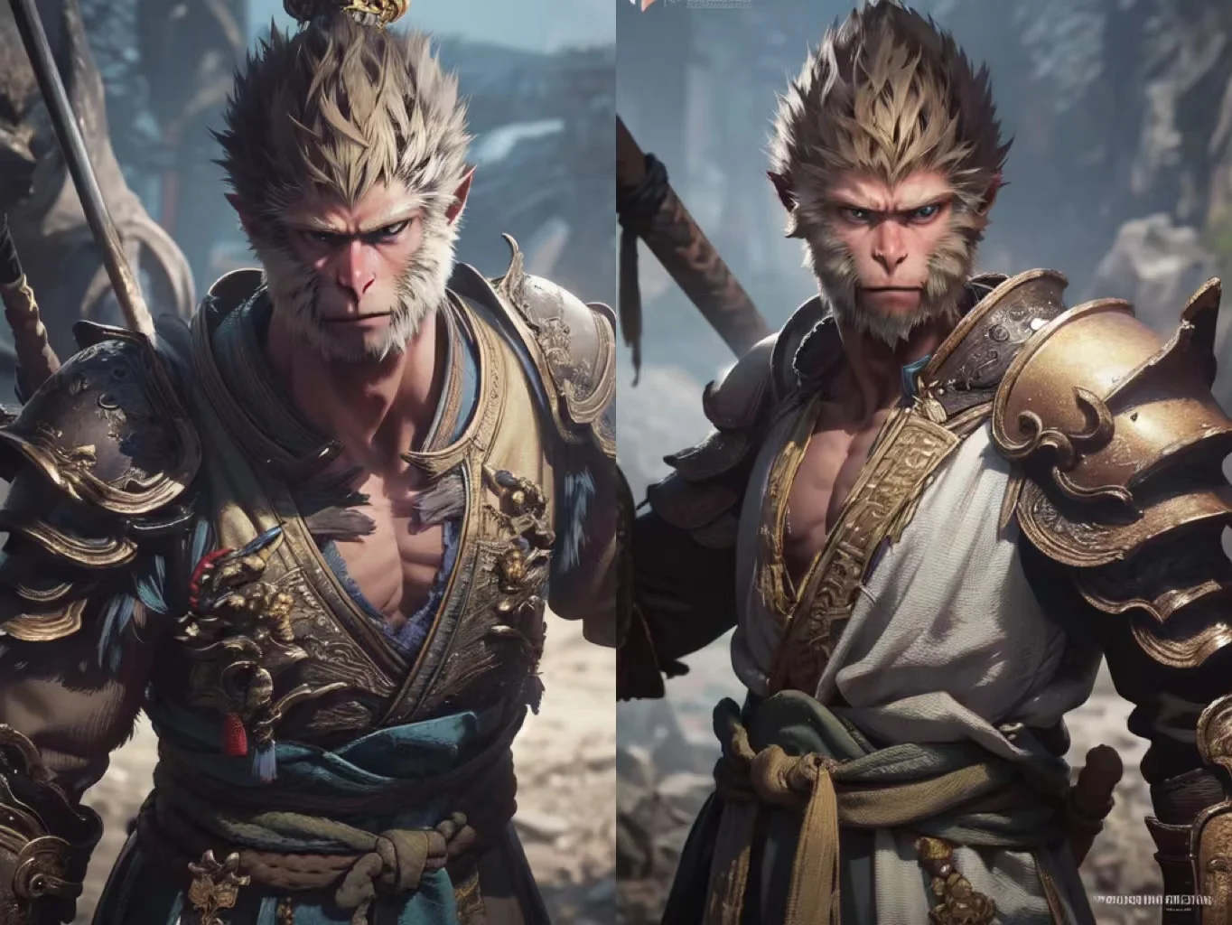 Full body of Black Myth: Wukong made by AnimeGenius