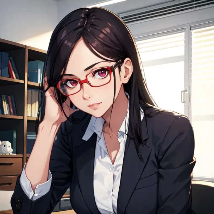 Anime female headshot Andy