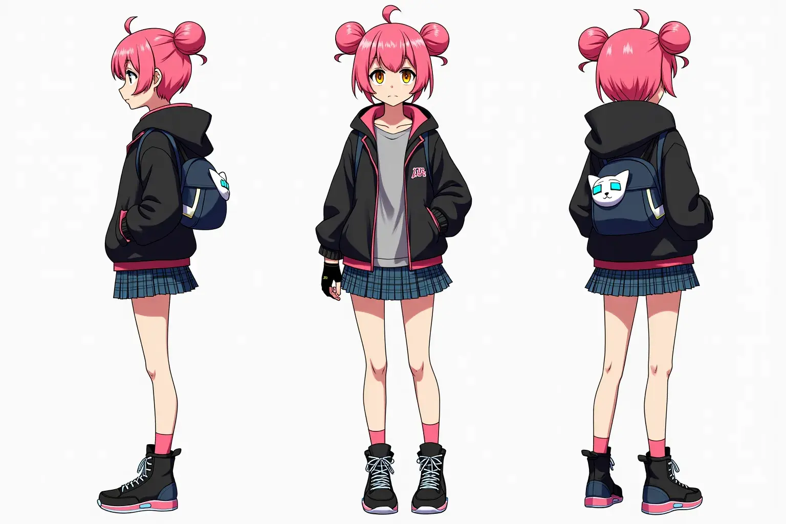 Free Anime Character Turnaround Generator