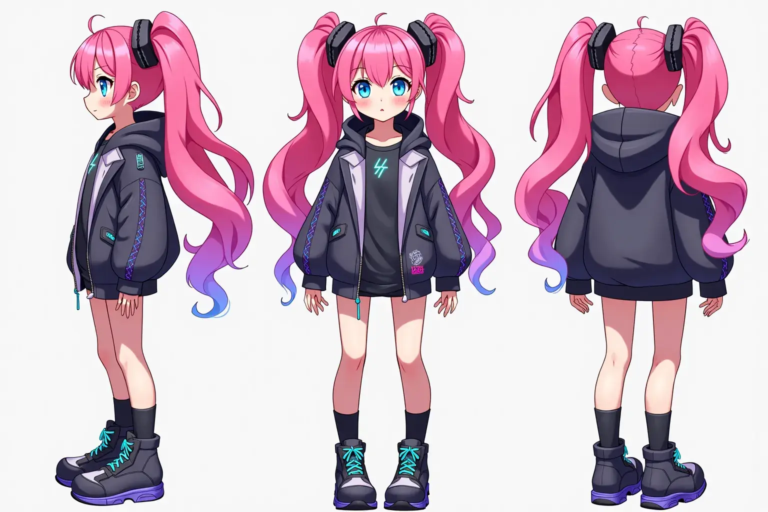 Create VTuber Models with Turnaround Reference Sheets
