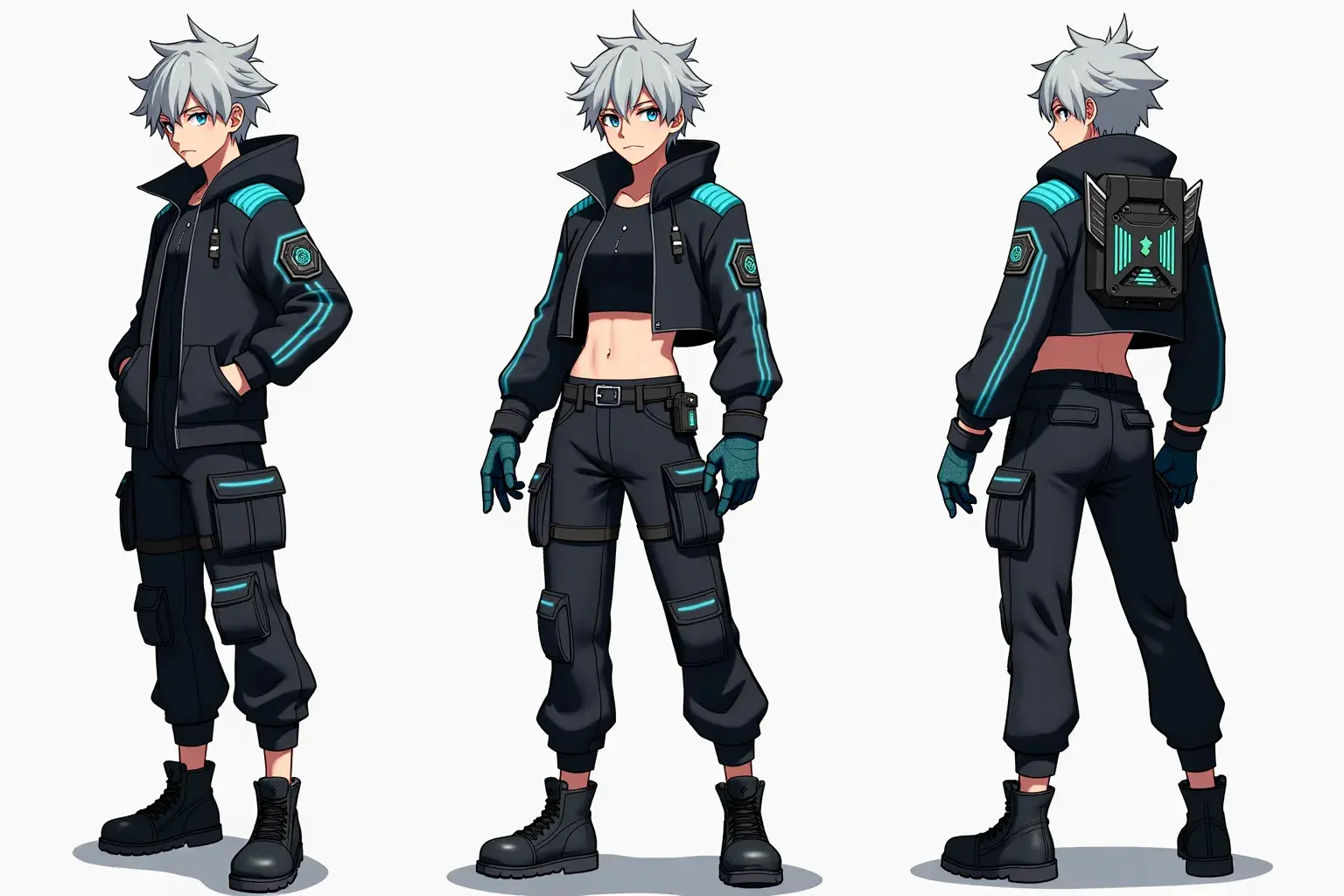 Rai Tsukikage – Cyberpunk Street Hacker