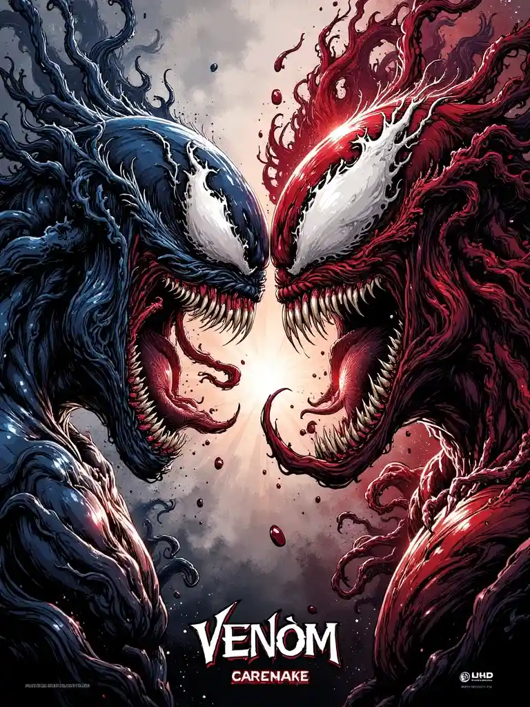 Venom poster:Venom VS Carnage