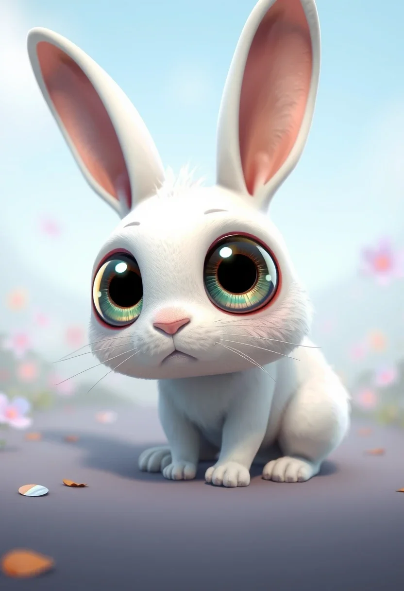 3d art image made by Flux model