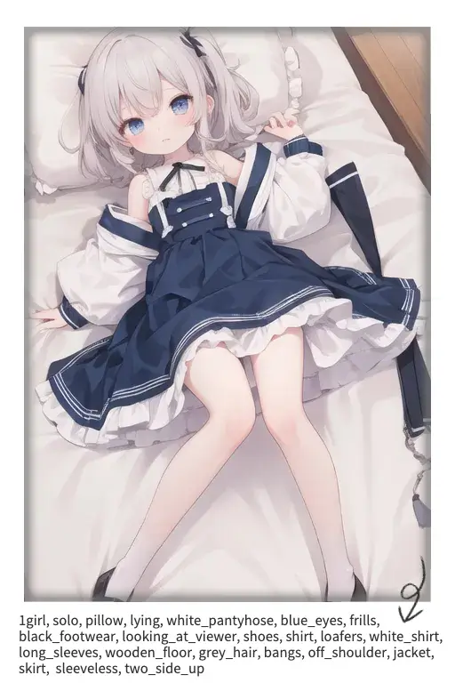 Convert anime art into prompt words