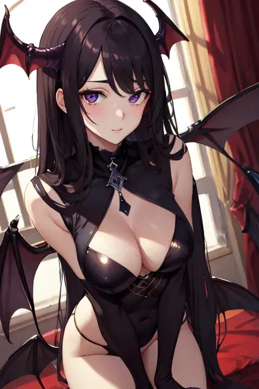 sexy outfit AI succubus