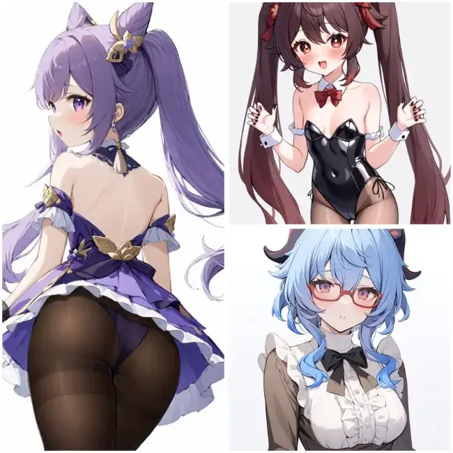原神エロAI画像