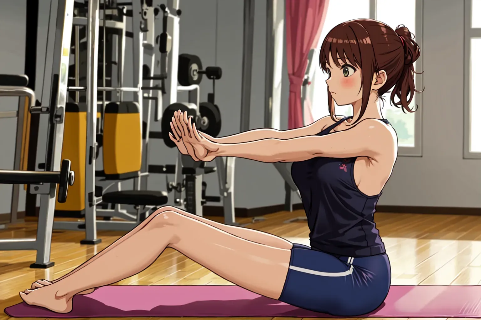 Yoga training Action Prompt