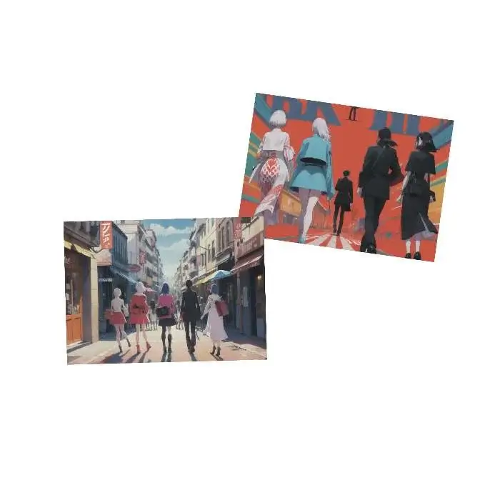 ポスタースタイルのCDジャケット