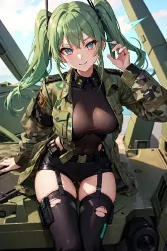 Anime Sexy Army Girls - AnimeGenius - #1 Anime AI Generator For Free