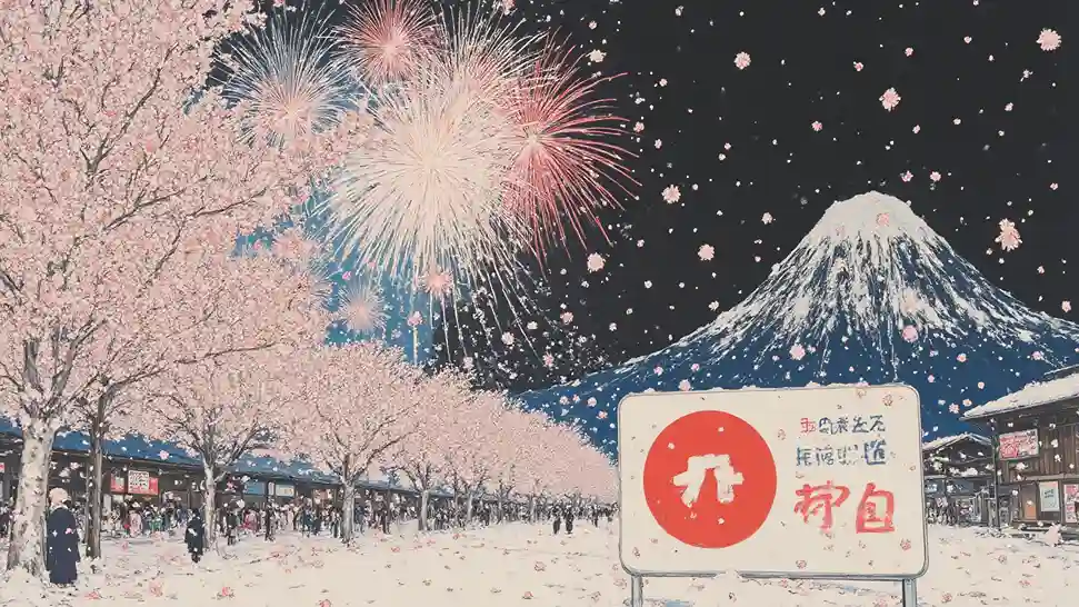 Aesthetic anime background